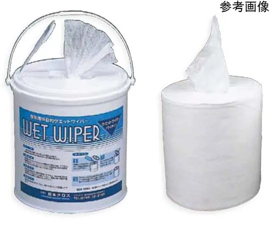 68-1971-91　Wet Wiper Medium Thin Cotton 100% Mesh 160 x 300 mm 6 Pieces　MU10