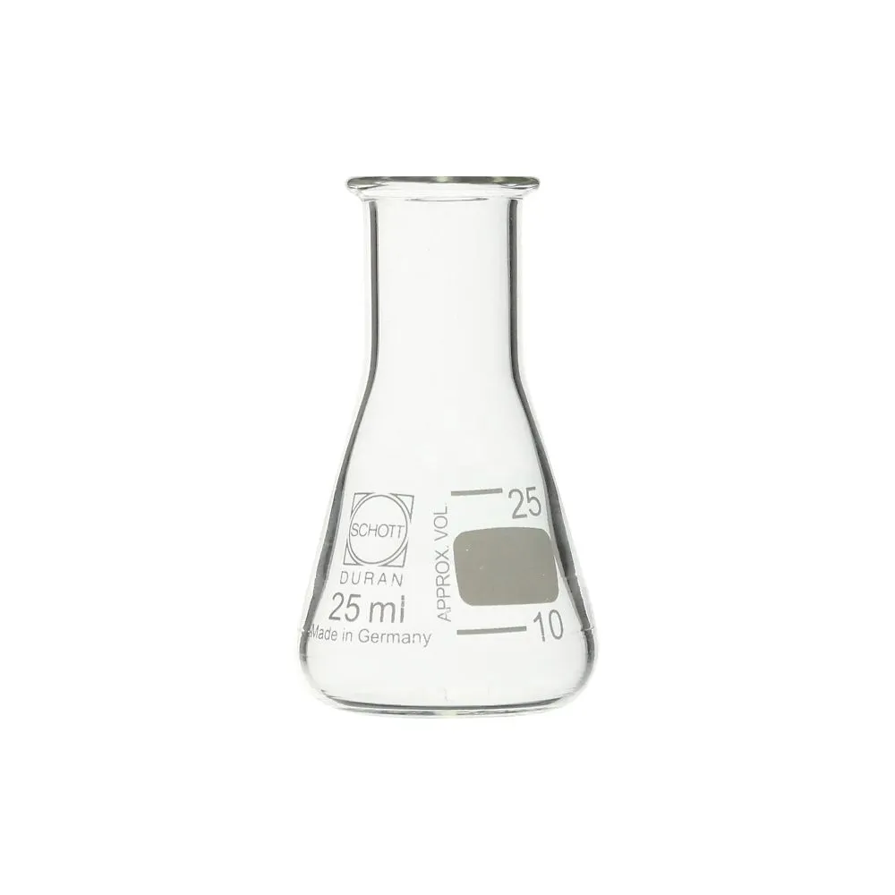 61-4408-78　超厚艾氏烧瓶25mL　010610-25A