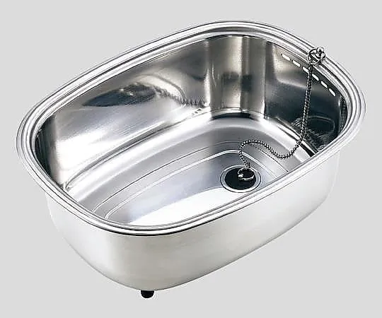 2-9195-01　［已停用］不锈钢洗涤桶　75435
