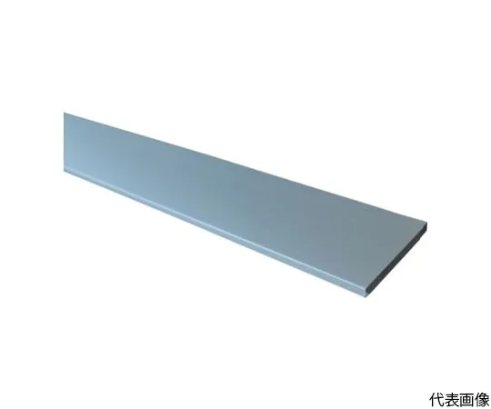 64-5010-20　Aluminum Mold Flat Square Bar 15 x 2 Silver 2 m　FM131SL