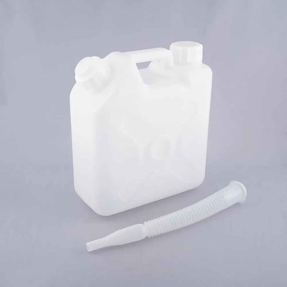 68-1890-77　Flat Square Can (2 Pieces, with Nozzle) 5L　2-5L