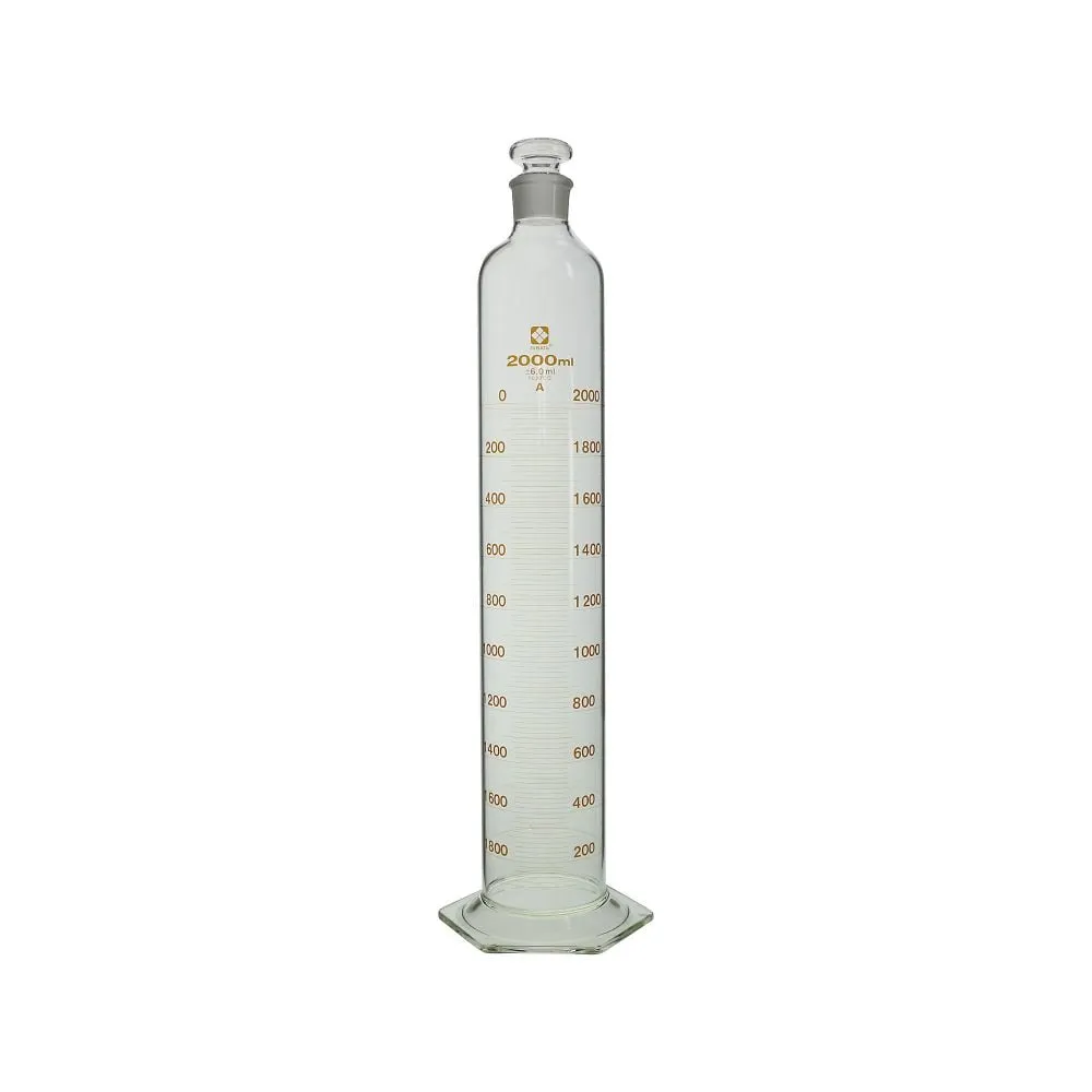 61-4413-92-24　Graduated Cylinder 2L with JCSS Calibration Certificate　023550-20001