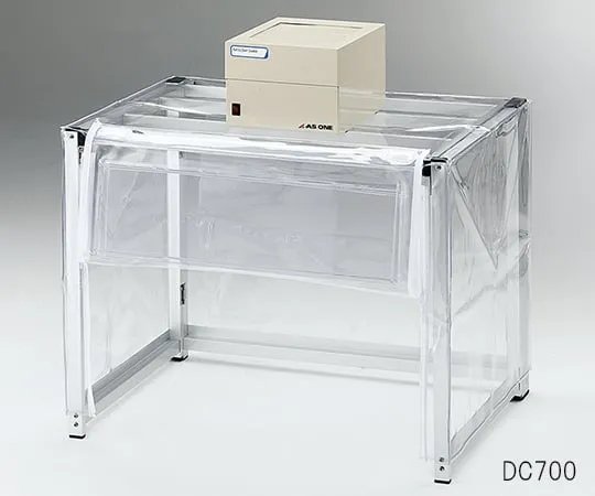 3-6789-01　1个风扇单元700 x 500 x 550 (700) 的折叠粉末测量拔模　DC700