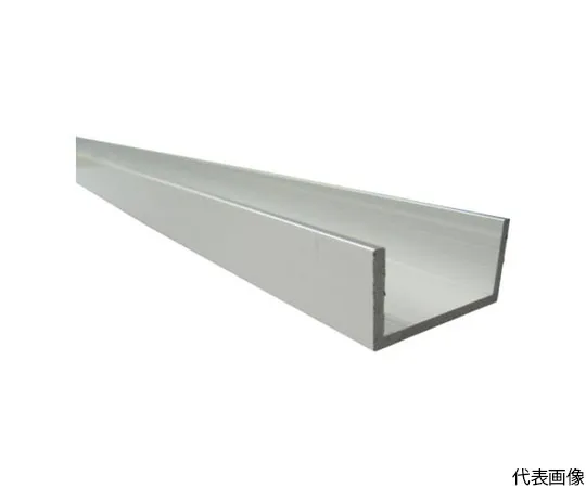 64-5009-22　Aluminum Channel 30 x 15 x 2.0 Silver Matte 4 m　FE220S