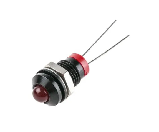 63-4585-62　RS PRO红色指示器，2V直流，8毫米安装孔尺寸，铅针终止，IP67　205-577