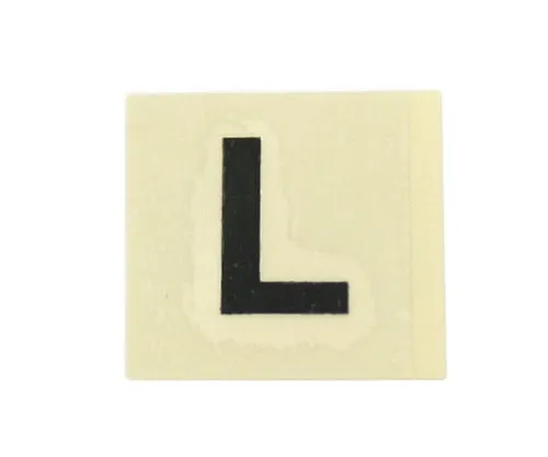 61-7398-03 字符印章黑色L 15毫米 CL15B-L