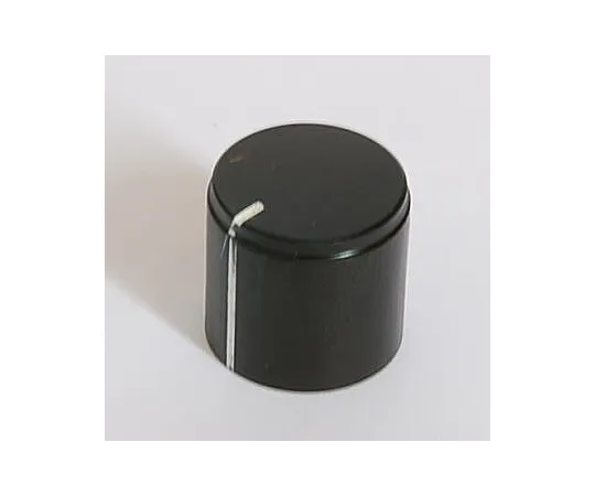63-3107-53　Aluminum knob (for volume) black 16 phi shaft 6.1 phi　16X15HSB-LS-7