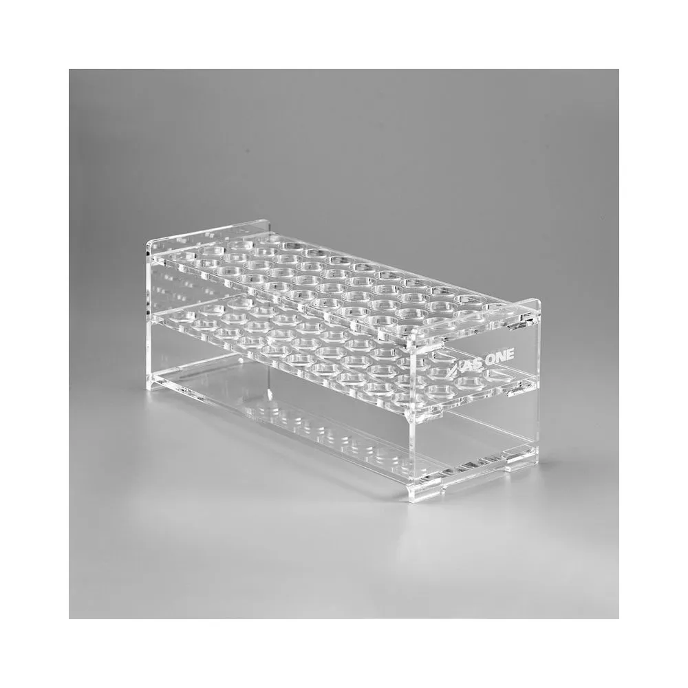 51-0266-01　AS ONE Acrylic Test Tube Rack