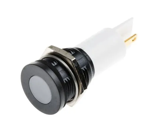63-4585-71　RS PRO白色指示器，230 V交流电，16 mm安装孔尺寸，焊点终止，IP67　205-886