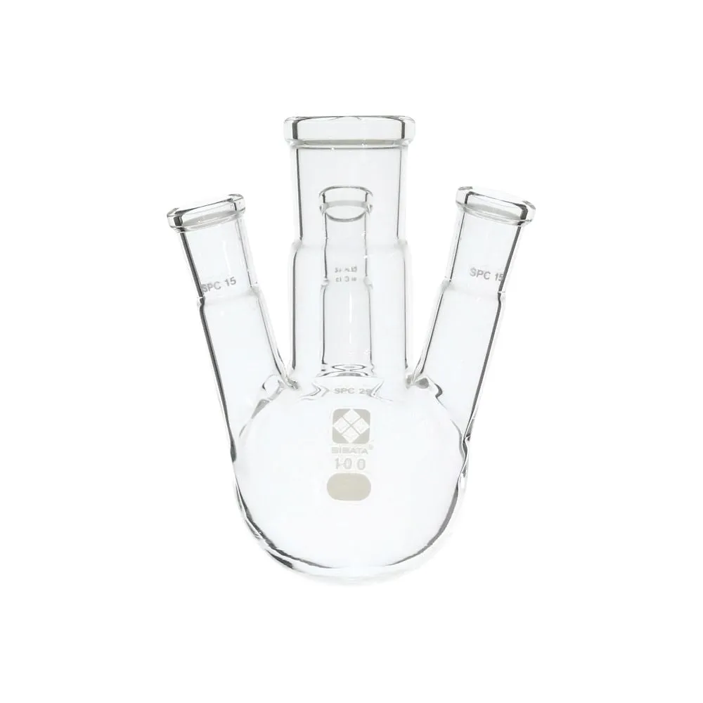 61-4416-91　SPC4颈圆底瓶100mL　030180-15100