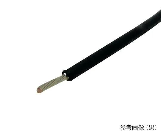 4-225-01　荧光电线黑　FEP0.3SQ BK
