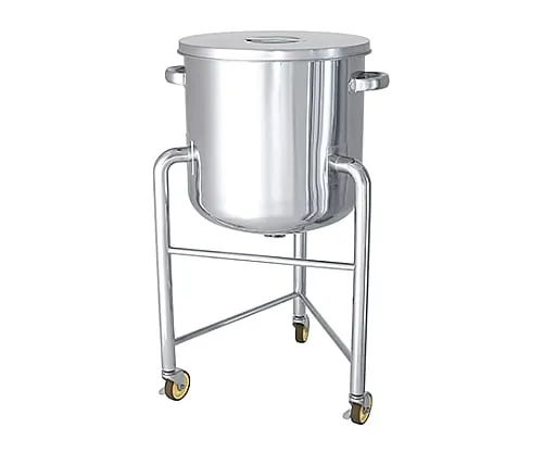 61-0750-03　镜面式带底脚35L不锈钢容器　DT-ST-L-36