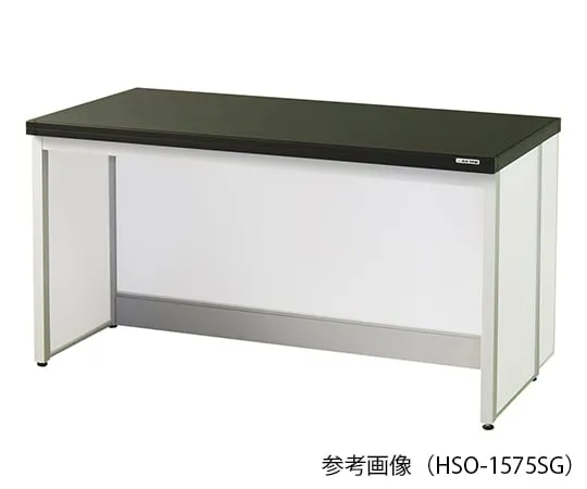3-7727-01　侧面实验室工作台 (框架岛型) 900 x 600 x 800 mm　HSO-960SG