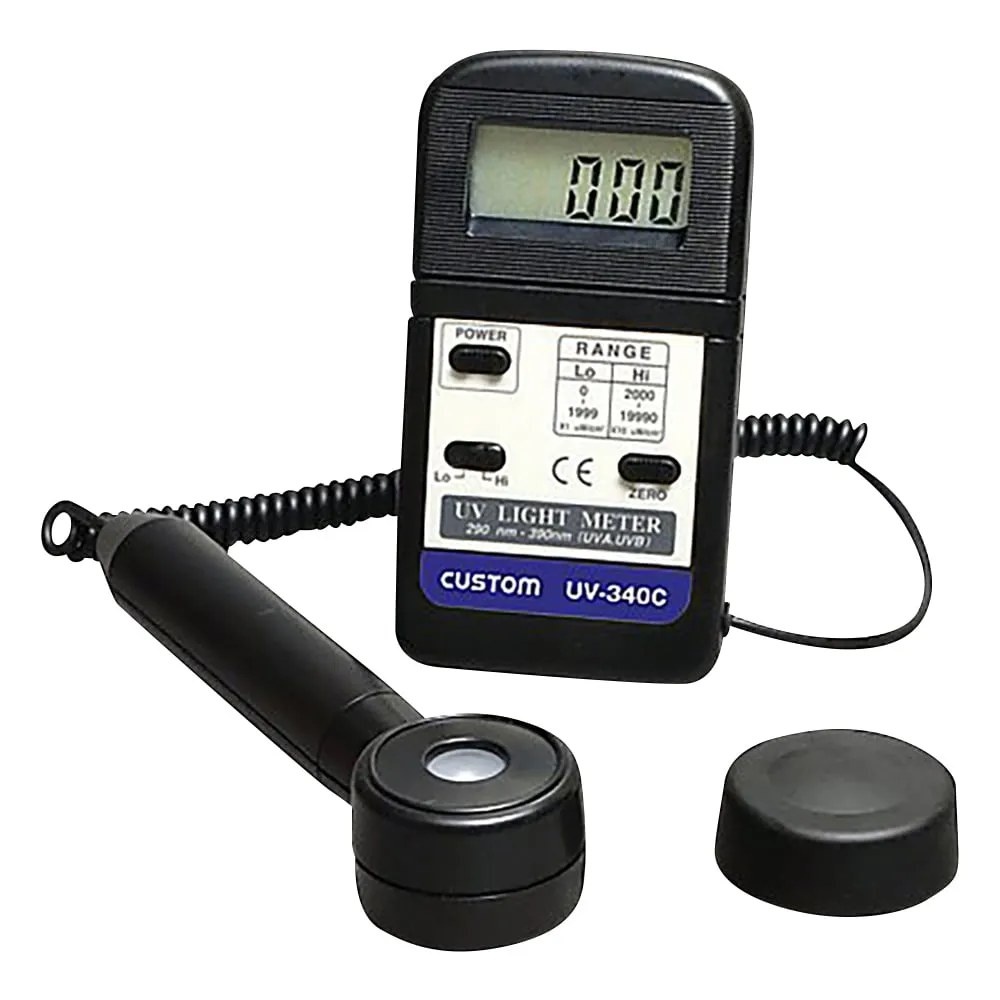 1-6395-11　紫外线强度计　UV-340C