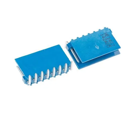 63-4641-09　Board Header 8 poles 1 row right angle wire to board 2.54 mm amplifier module　281698-8