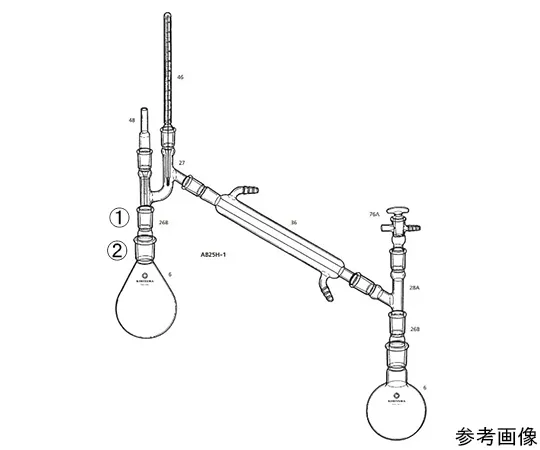 64-1060-84　真空蒸馏装置　AB25H-1-1