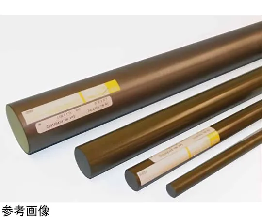 67-5466-82　［Discontinued］Polyimide Round Bar (Vespel ®SP-3) φ15.8 x 965 mm　VESPELSP-3D00158-0965