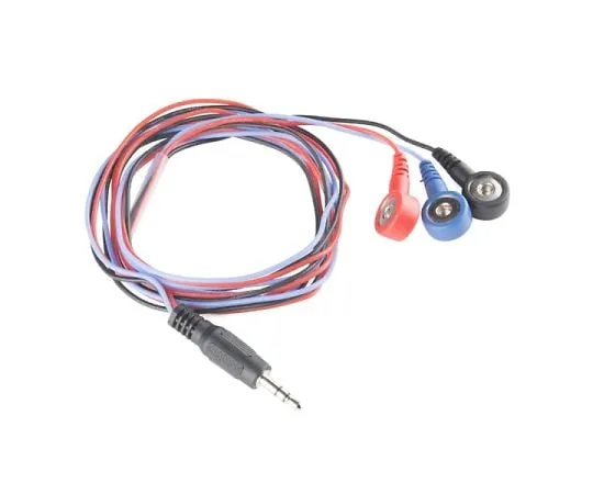 64-5659-73　MyoWare sensor cable with three electrode pads　CAB-12970