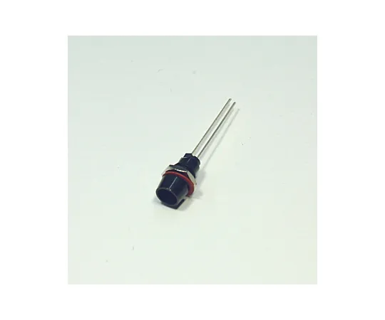 63-3087-56　LED Bracket Recessed Body Color: Black Mounting Hole: phi 6.1 mm White Element - Red Emission (Old Specifications)　DB-10-T-BW