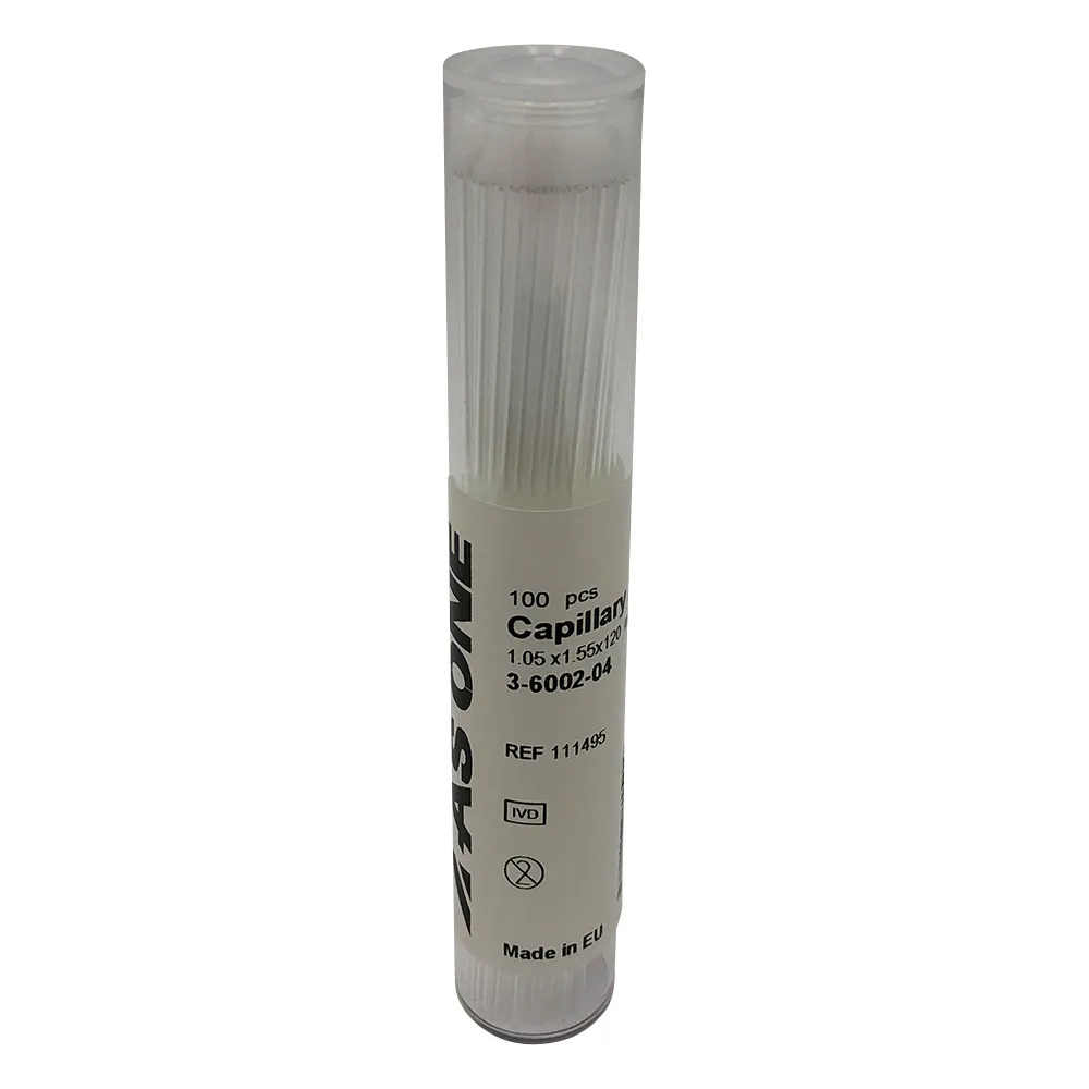 3-6002-04　熔点测定用毛细管未倾斜120 mm 100片　-