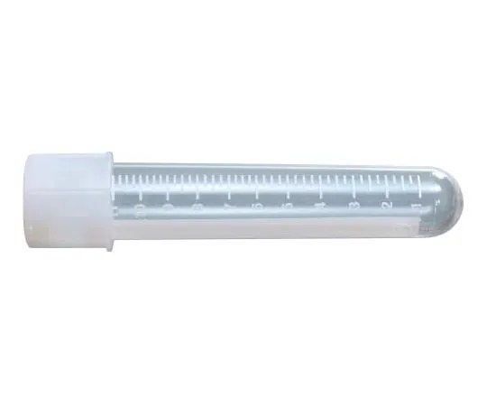 65-3853-64　2 Position Tube with Cap 17x95mm 12.0 ml P.S. Made 500 Pieces　T406-2