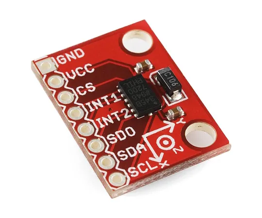 67-0455-35　SparkFun Triple Axis Accelerometer Breakout - ADXL345　SEN-09836