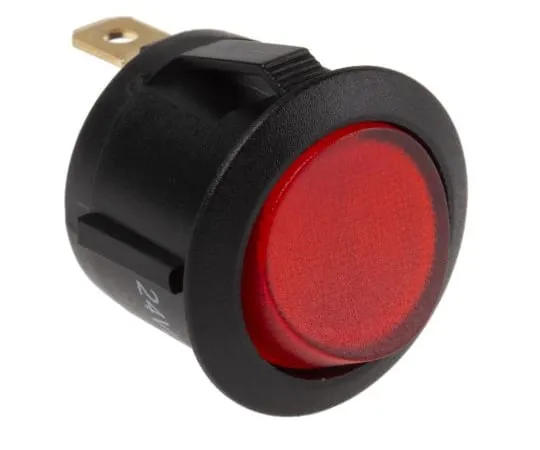 63-4598-61　RS PRO照明单极单抛 (SPST) ，On-None-Off摇杆开关面板安装　273-025