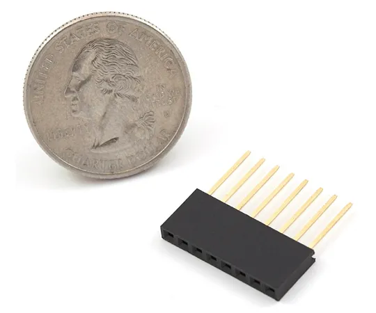 67-0454-42　Arduino Stackable Header - 8 Pin　PRT-09279
