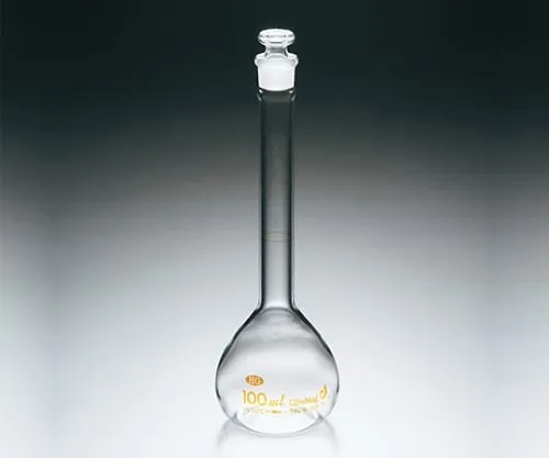 61-9597-90　容量瓶 (白色) 高级5级，并附有测试结果文档　CL2032-01-10
