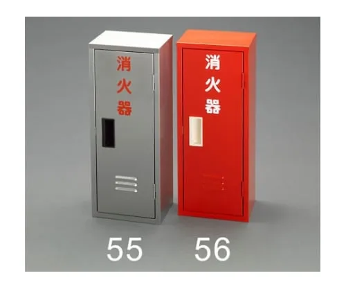 61-8991-08　［已停用］灭火器盒 (用于延期、墙壁) 600x240x170mm　EA951FC-55