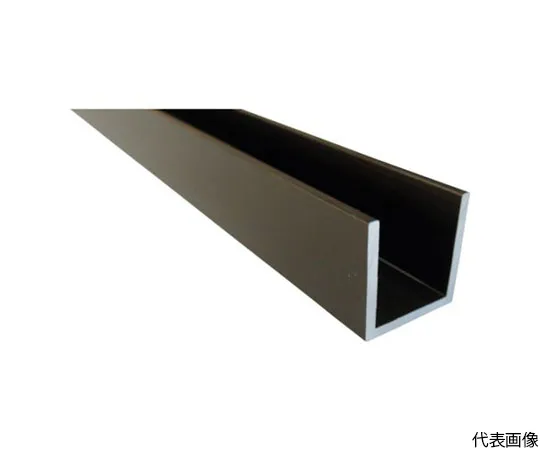 64-5008-43　［Discontinued］Aluminum Channel 10 x 10 x 1.6 Bronze 3.65 m　FE100BS