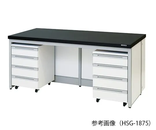 3-4465-11　实验室侧工作台 (框型) 600×750×800 mm　HSG-675