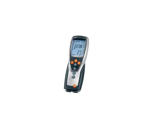 61-0104-18-20 Professional class Thermometer (with sensor Pt 100 High Precision temperature probe 0614 0235) with Calibration Certificate testo735-2