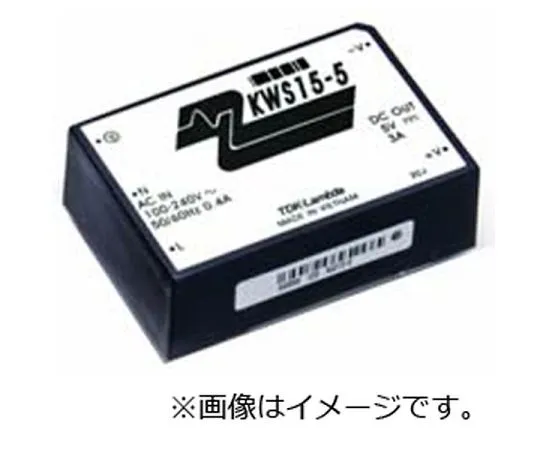 64-5668-15　［Discontinued］Switching Power Supply 15 W 15 VDC　KWS15-15