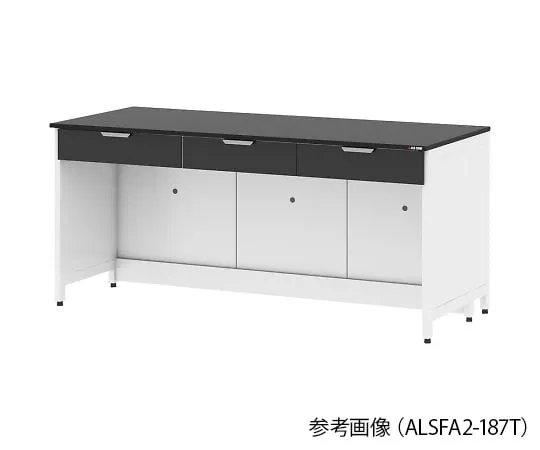 4-3396-01　Side Laboratory Table (Steel Type) 1200 x 750 x 850 mm　ALSFA2-127T