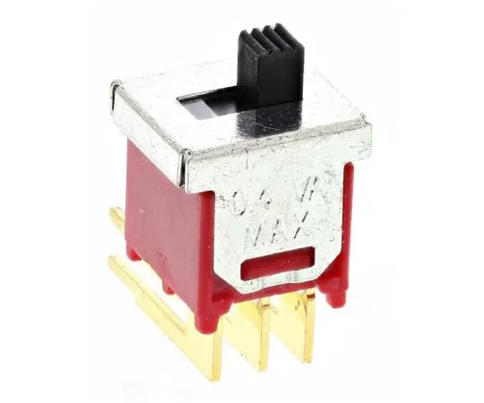 63-4621-10　RS PRO PCB滑动开关双极双抛 (DPDT) 锁定400 mA@20 V滑动　429-492