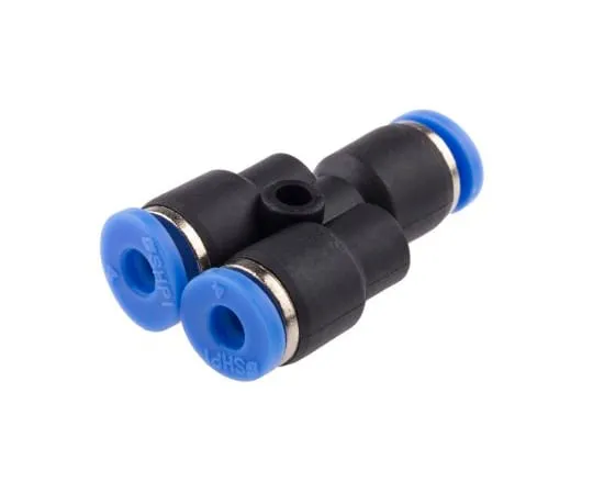 63-5177-99　RSPRO气动Y管到管适配器，推入4mmx推入4mmx推入4mm　916-0915