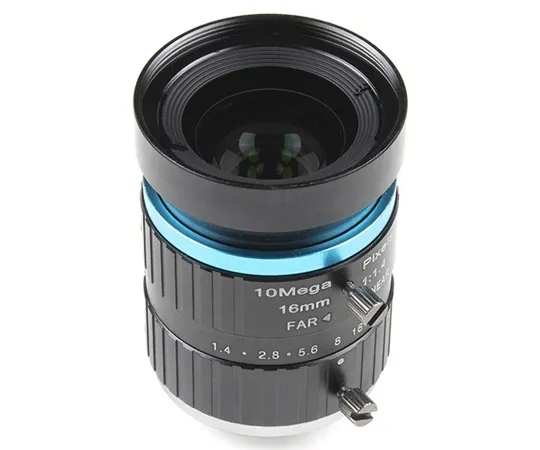 67-0427-28　Raspberry Pi HQ Camera Lens - 16mm Telephoto　SEN-16761