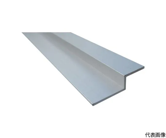 64-5010-86　Aluminum Mold Z Type Draining 10 Silver 2 m　FM186SL