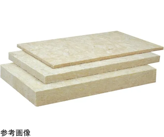 67-6607-18　Rock Wool Board Type Insulation Material MG Board ®120 (Density 120 kg/m3) 605 x 910 x t25mm 12 Sheets