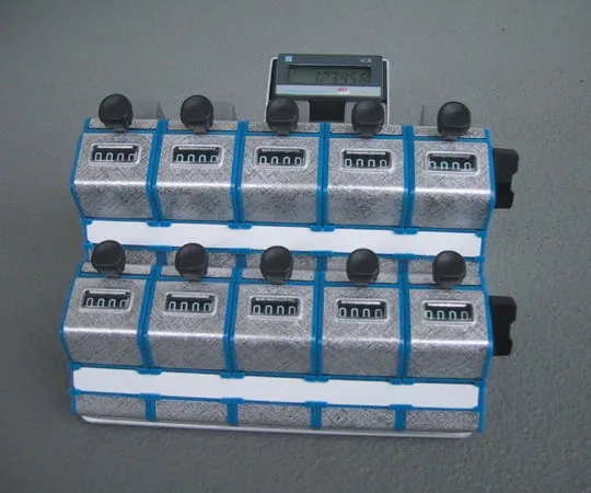 6-1002-01　标签电子计数器　DS-410-GT