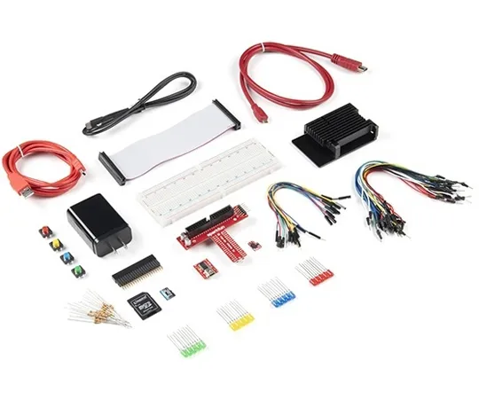 67-0424-66　SparkFun Raspberry Pi 4 Hardware Starter Kit - Without Raspberry Pi　KIT-17726