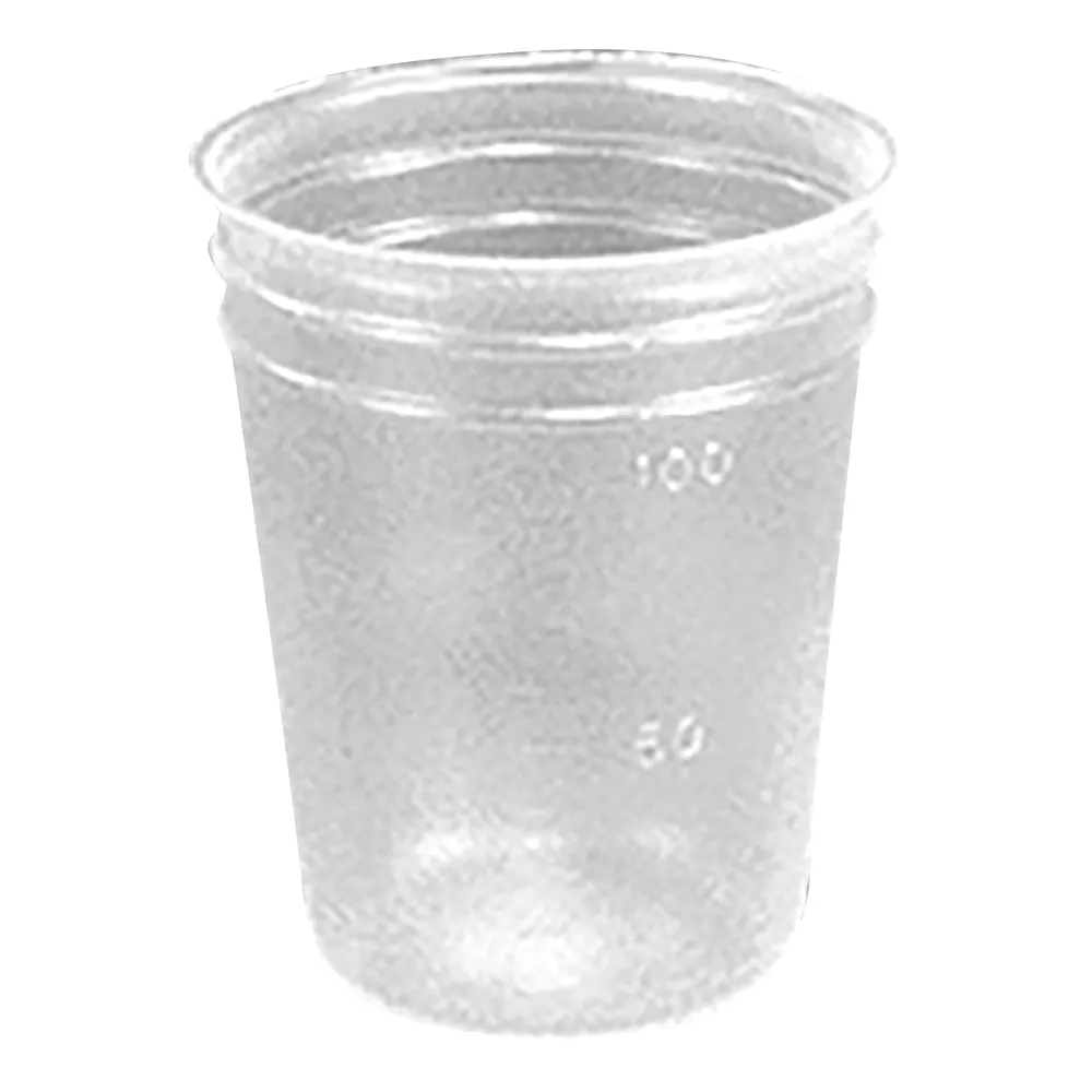 5-077-01　一次性杯子 (真空型) 100mL　V-100
