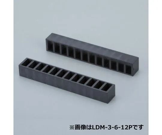64-6162-26　LED Light Attachment Plate for SMT (Number of windows: 2, 10)　LDM-3-6-2P