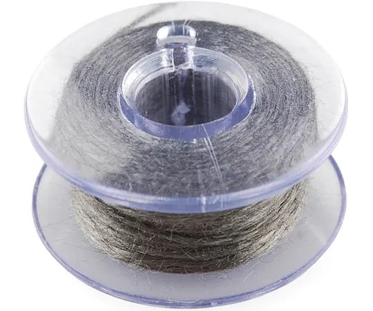 67-0453-65　Conductive Thread Bobbin - 30ft(Stainless Steel)　DEV-10867