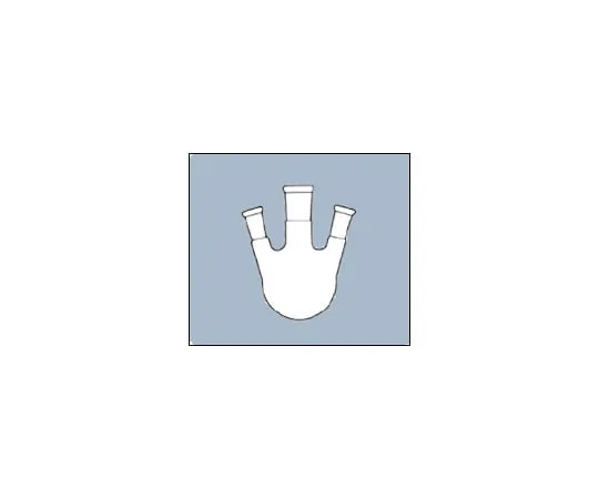 61-9727-22　普通滑块3颈圆托瓶50mL侧管角度15°侧管TS15/2　4965FK50-15