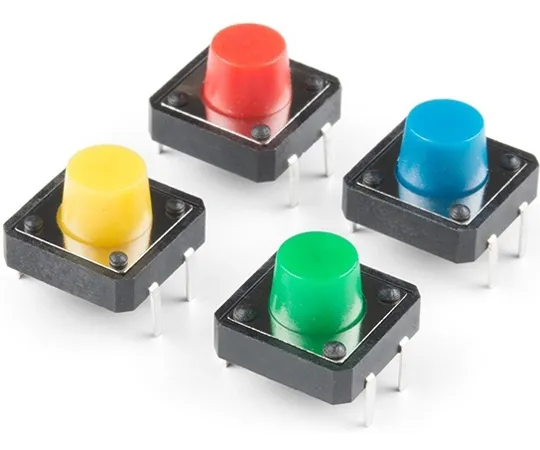 67-0425-47　Multicolor Buttons - 4-pack　PRT-14460