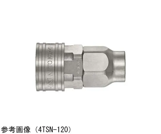 65-9008-38　［Discontinued］TSP Coupler Hose Size Φ15 x Φ22 mm 3.5±0.35 mm Stainless Steel 237 g　4TSN-150SUSNBR