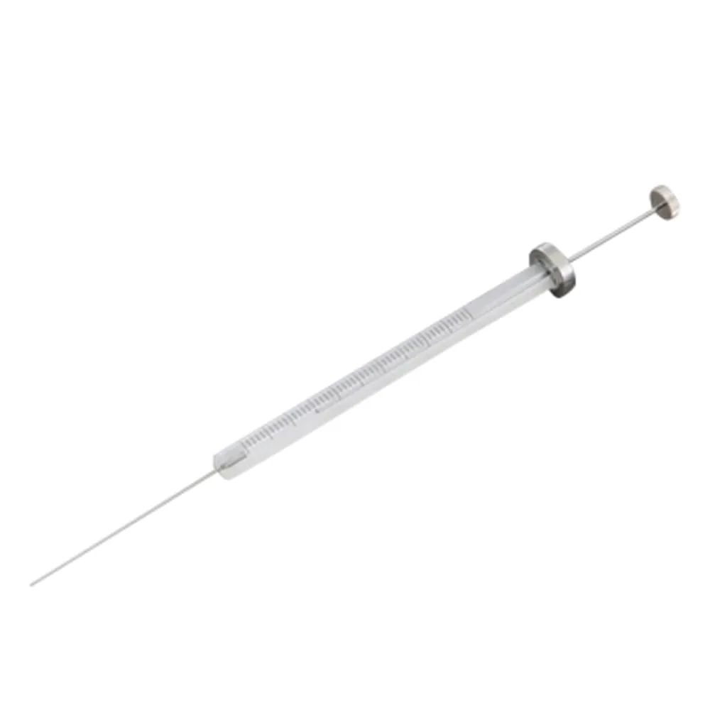 2-2092-06　液体分析用微型注射器(标准，固定针型) 50μl　MS-50