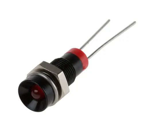 63-4587-47　RS PRO红色指示器，2V直流，6mm安装孔尺寸，铅针终止　211-819